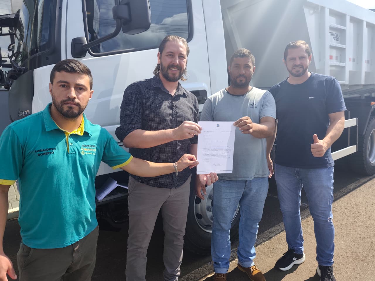 Verba parlamentar incrementa frota de caminhões em São Bernardino