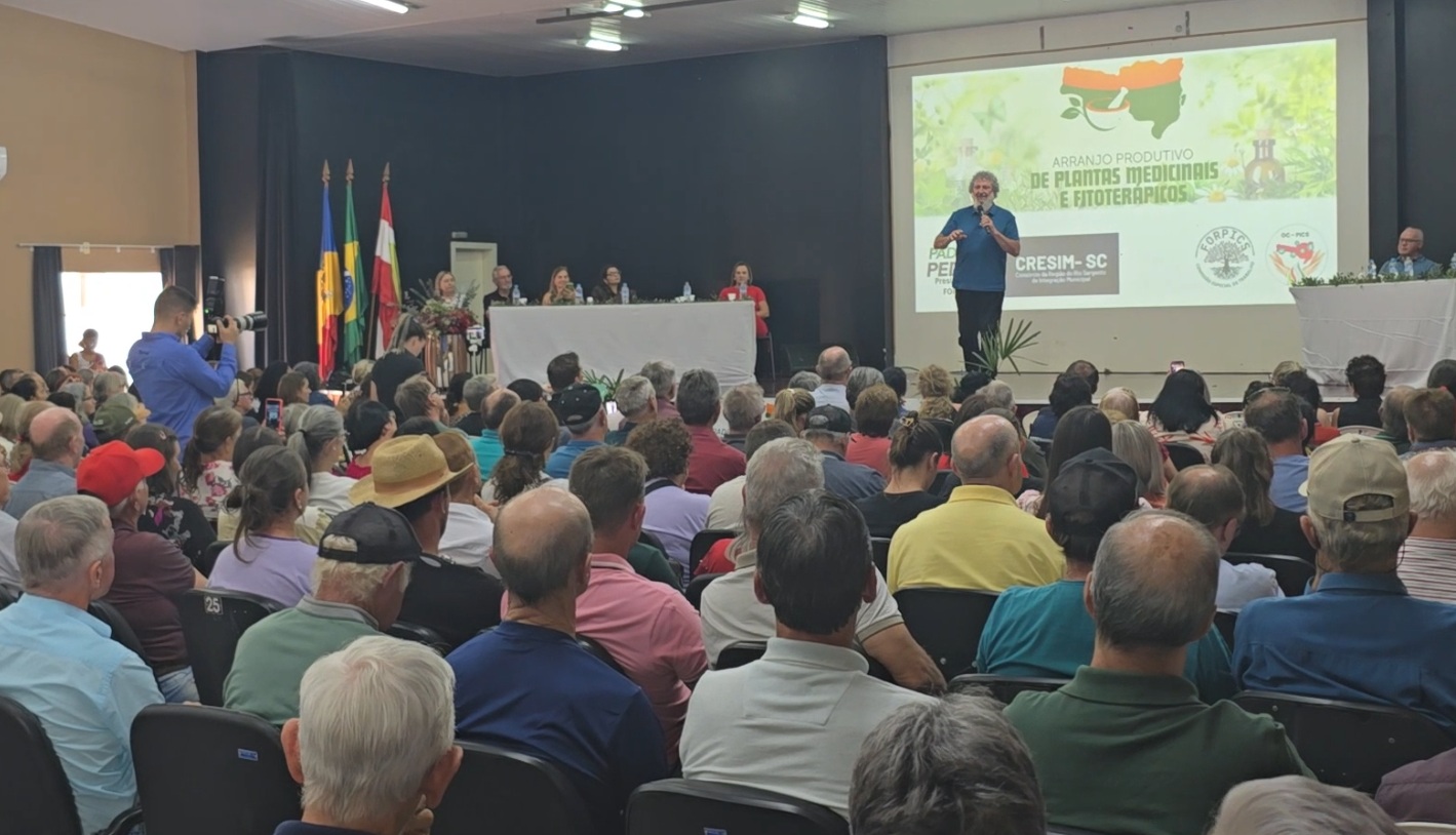 Lançado oficialmente o projeto de produção de fitoterápicos em Campo Erê