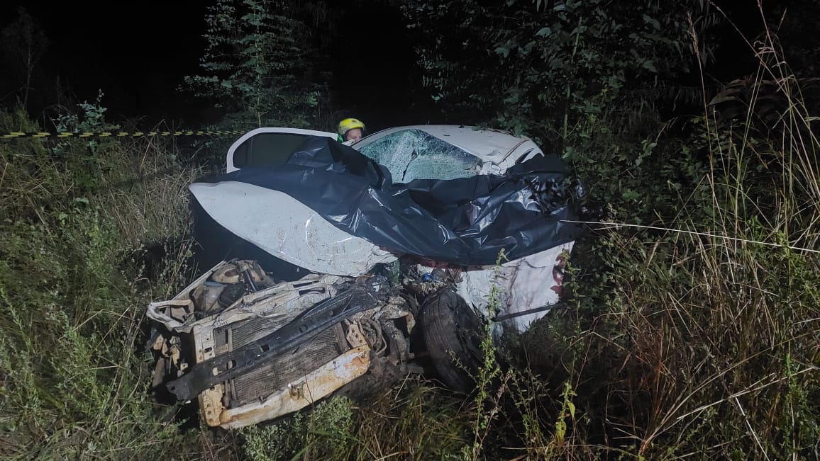 Motorista é preso em flagrante por crime de trânsito com duas vítimas fatais em Lebon Régis
