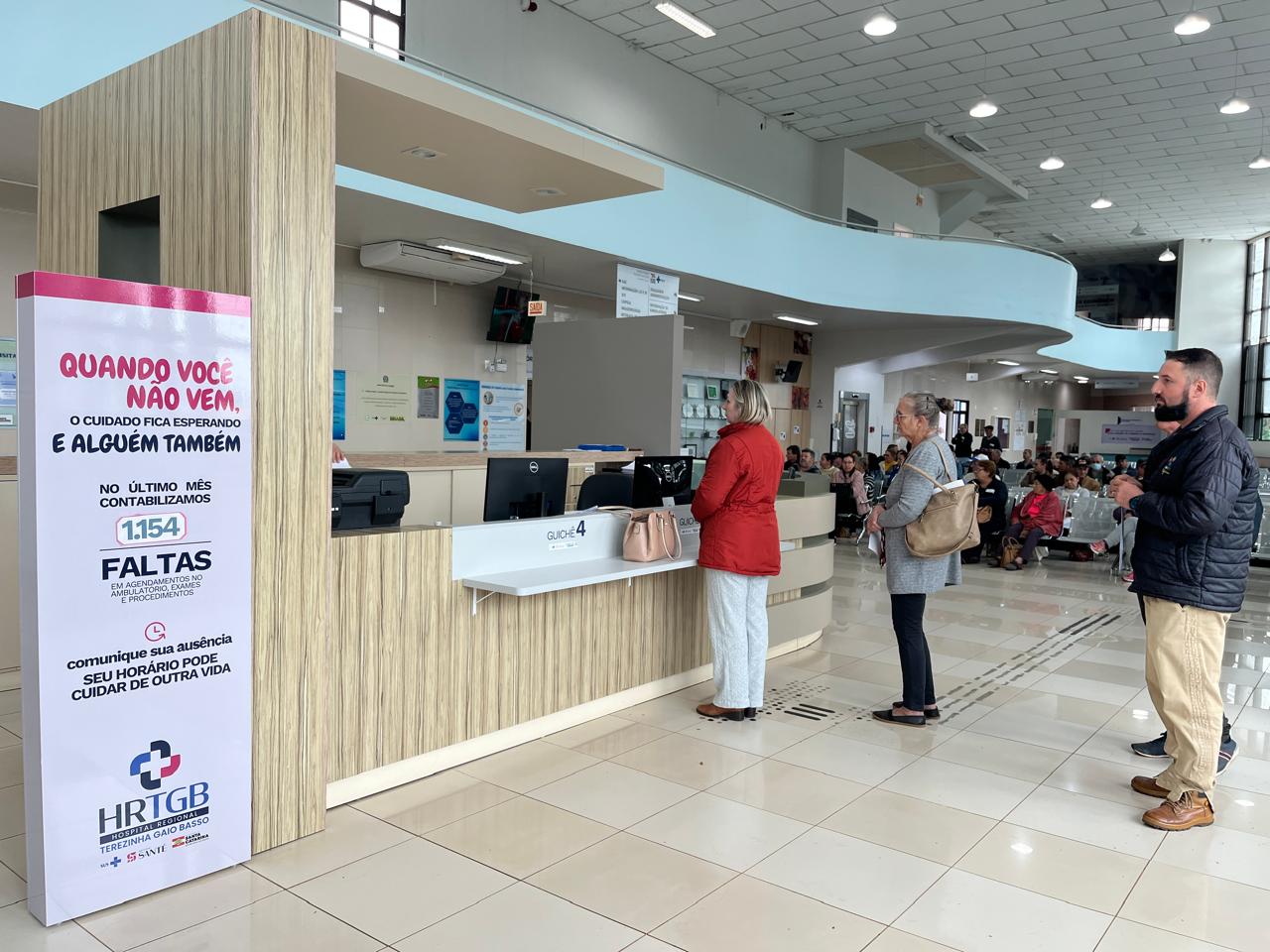Mais de 1,1 mil pacientes faltaram a consultas agendadas no mês de abril no HRO de SMO