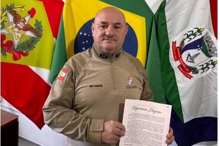 Comandante da PM de São Bernardino vai para a reserva remunerada