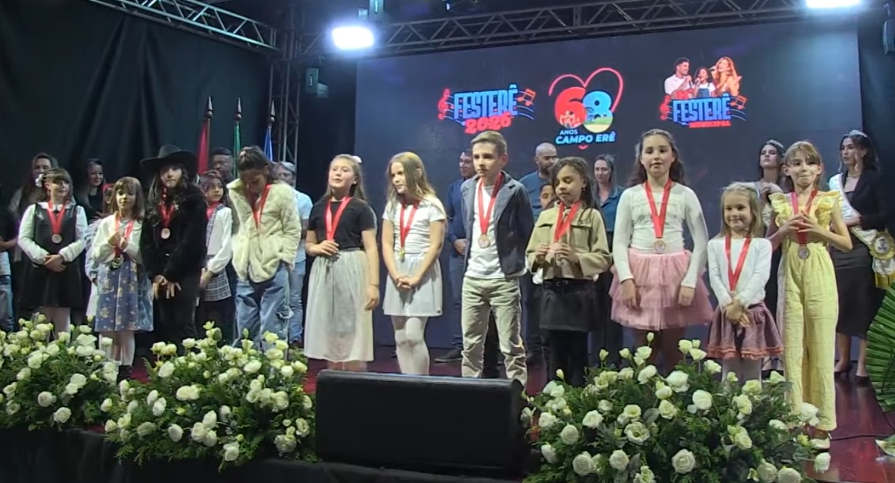 Conheça os classificados da edição 2026 do Festerê fase municipal