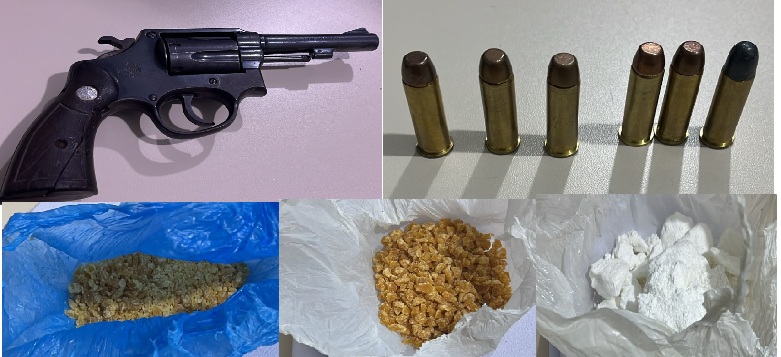 Polícia Civil apreende armas, munições e drogas durante cumprimento de mandados em São Domingos