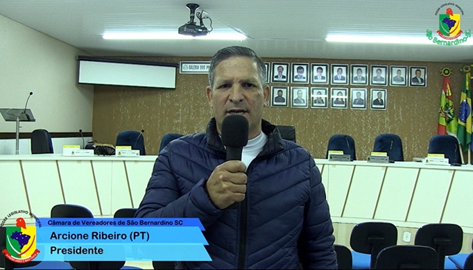 Presidente do Legislativo de São Bernardino avalia positivamente o primeiro semestre de 2026