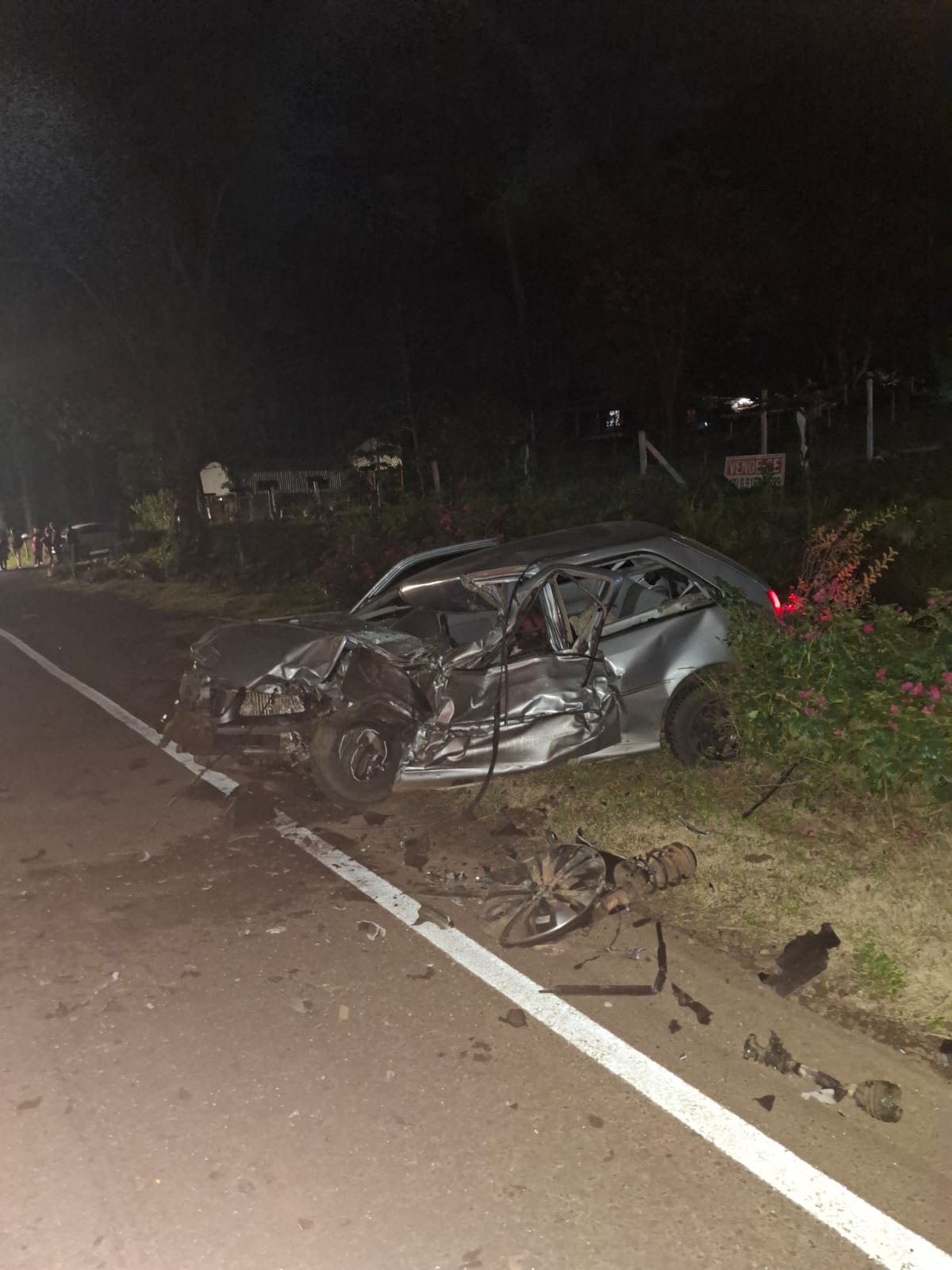 Jovem de 20 anos morre em grave sinistro de trânsito na SC-283, em Caibi