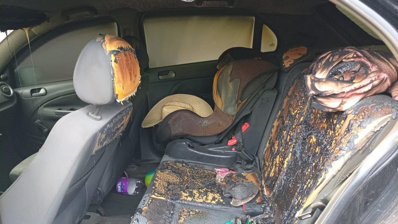 Ex-companheiro é suspeito de atear fogo em carro de mulher em São Miguel do Oeste
