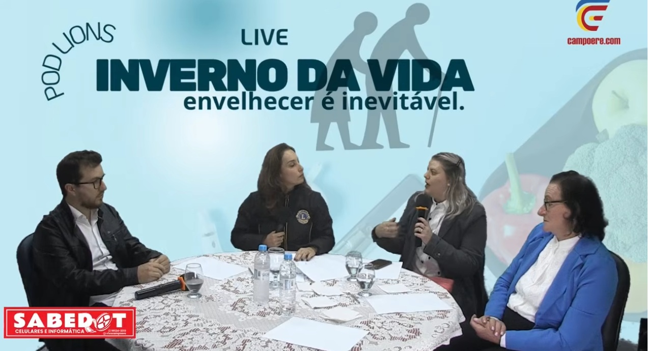 Envelhecer é inevitável - PodCast do portal aborda tema sobre vida do idoso em Campo Erê
