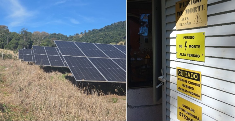 Usina de energia solar é alvo de furto e prejuízo ultrapassa R$ 50 mil em São Bernardino