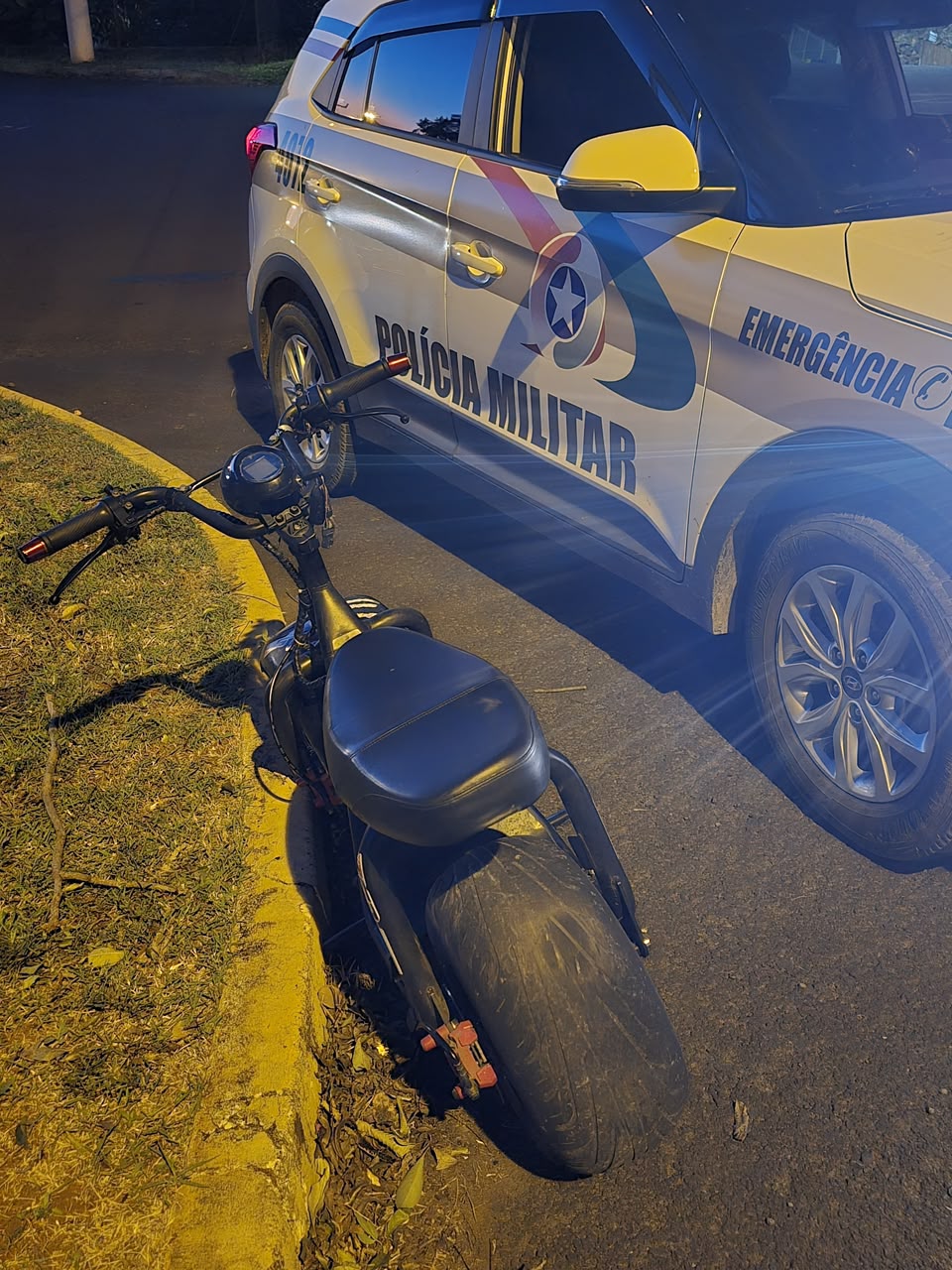 Em Maravilha, PM apreende equipamentos autopropelidos e ciclomotor durante fiscalização