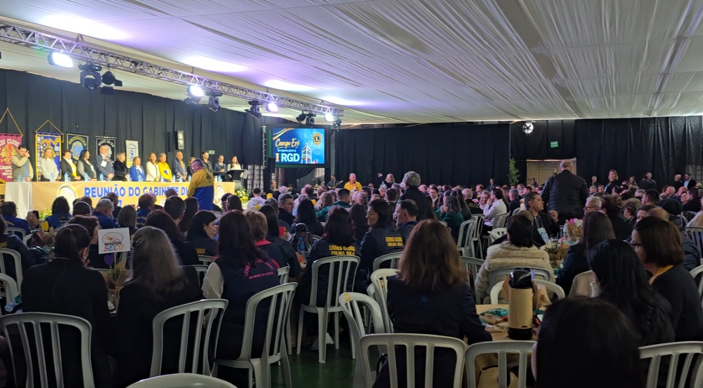 Lions Clube de Campo Erê sedia a 1ª Reunião Distrital de Gabinete do Distrito LD-8