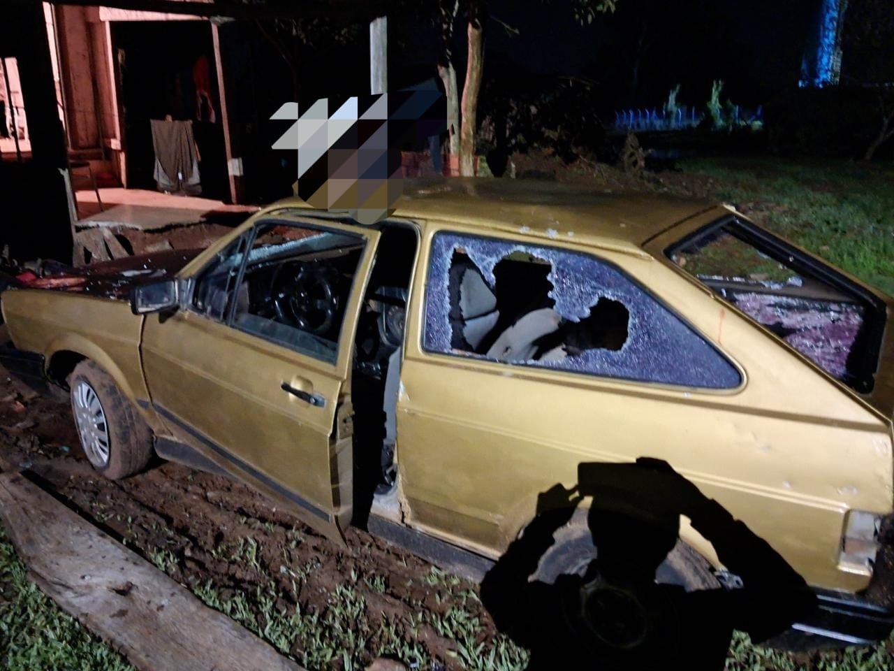 Filho com sinais de embriaguez causa prejuízos na casa do pai e se automutila no interior de Palma Sola