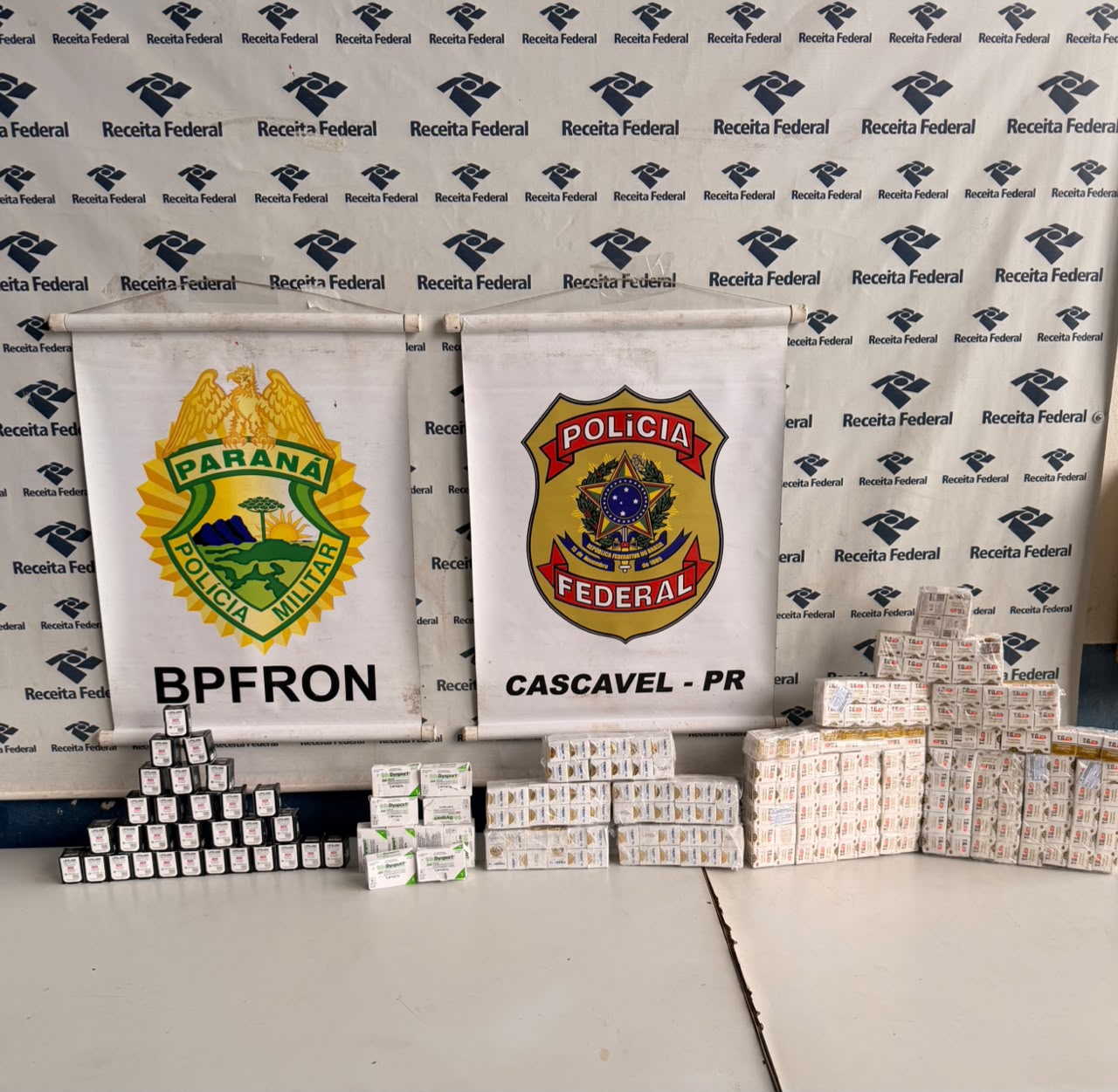 BPFRON apreende mercadorias avaliadas em mais de R$ 1 milhão durante operação na fronteira