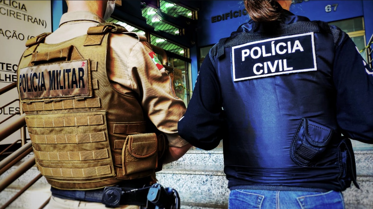 Operação conjunta das polícias Civil e Militar prende dois suspeitos por tráfico de drogas em São Lourenço do Oeste
