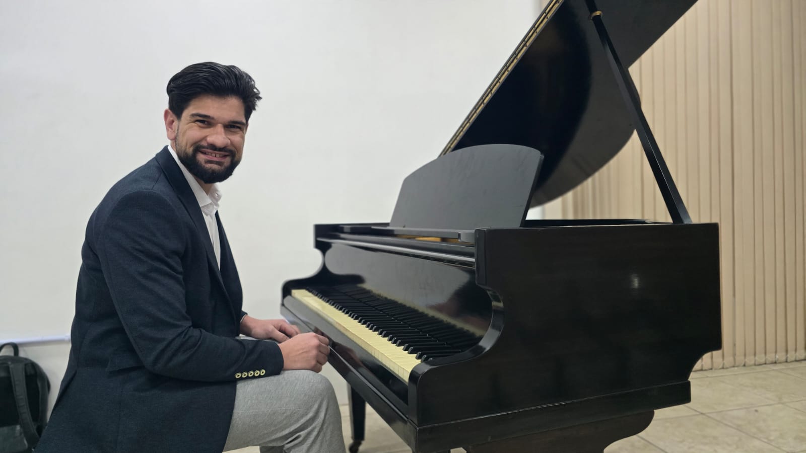 Campo Erê recebe recital gratuito de piano e workshop de piano