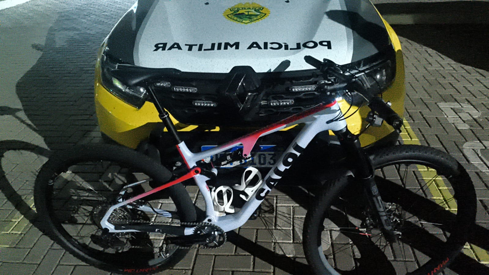 Bicicleta furtada em loja de Itapiranga é recuperada a 300 km no Paraná
