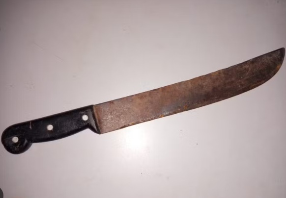 Homem é preso após ameaçar esposa acamada com facão em Anchieta