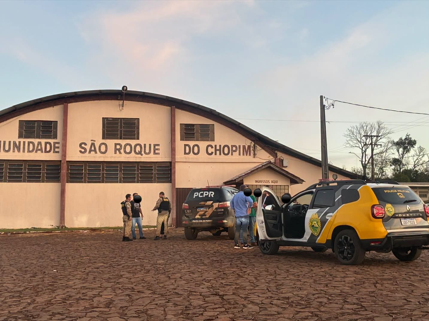 Confronto armado em festa deixa quatro feridos e dois presos em Pato Branco