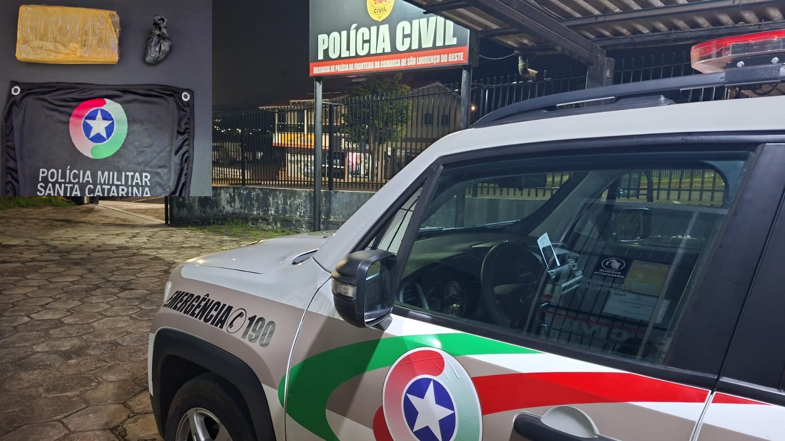 Adolescente desaparecida é localizada pela PM em São Lourenço do Oeste e relata violência sexual