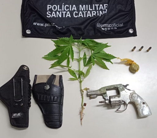 Homem preso por violência possuía outras irregularidades em Campo Erê