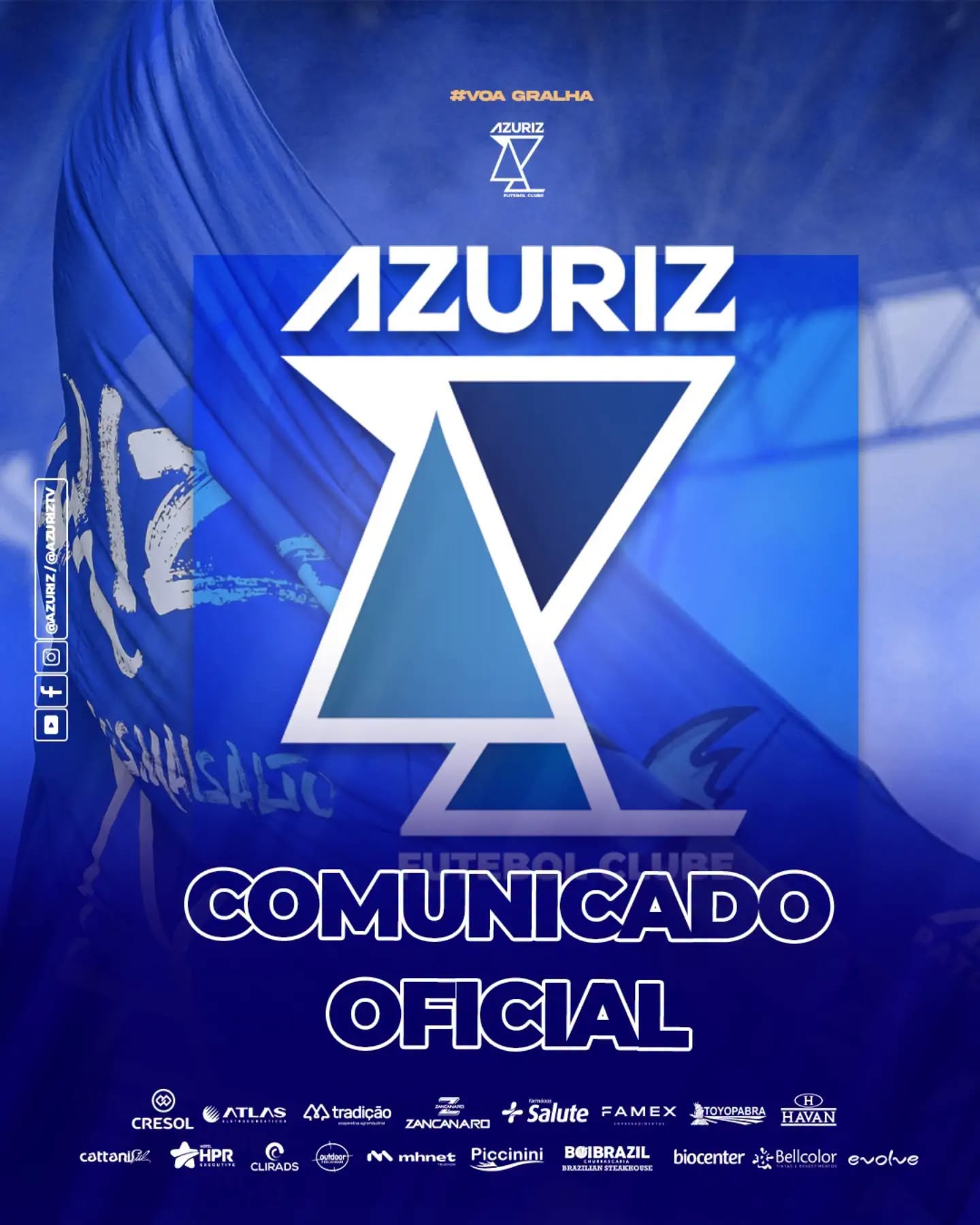 Sites de notícias confundem atleta e apontam jogador do Azuriz como alvo de operação policial