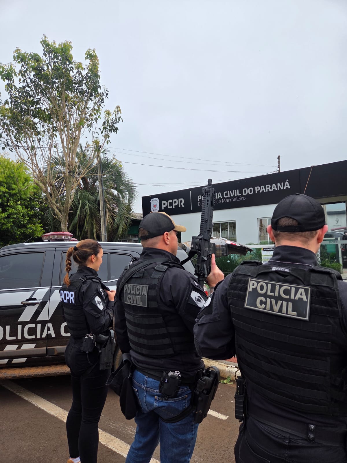 Suspeito de roubo em Marmeleiro é preso em Galvão, Santa Catarina