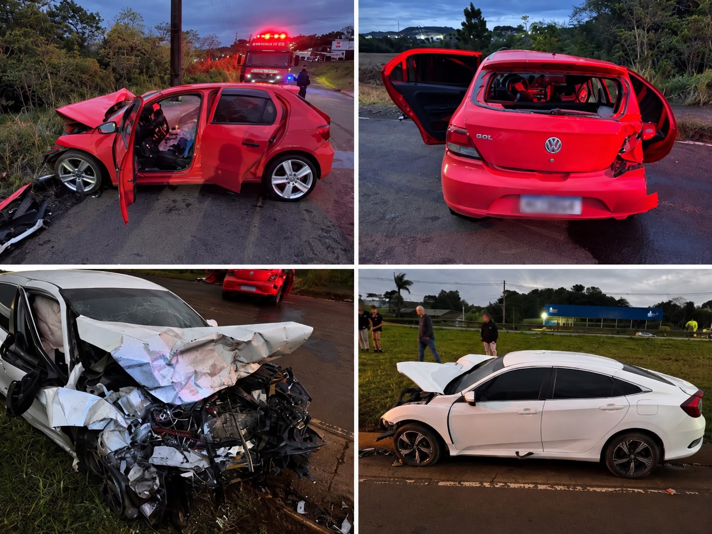 Motorista foge após grave acidente na BR-163, mas é localizado em hospital e preso