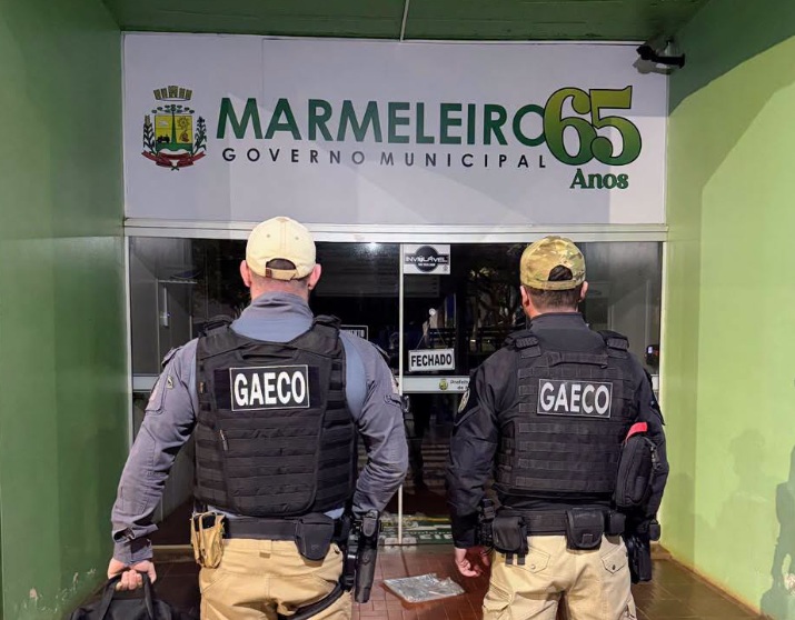 Gaeco do PR cumpre mandados de buscas que investiga prefeito de Marmeleiro