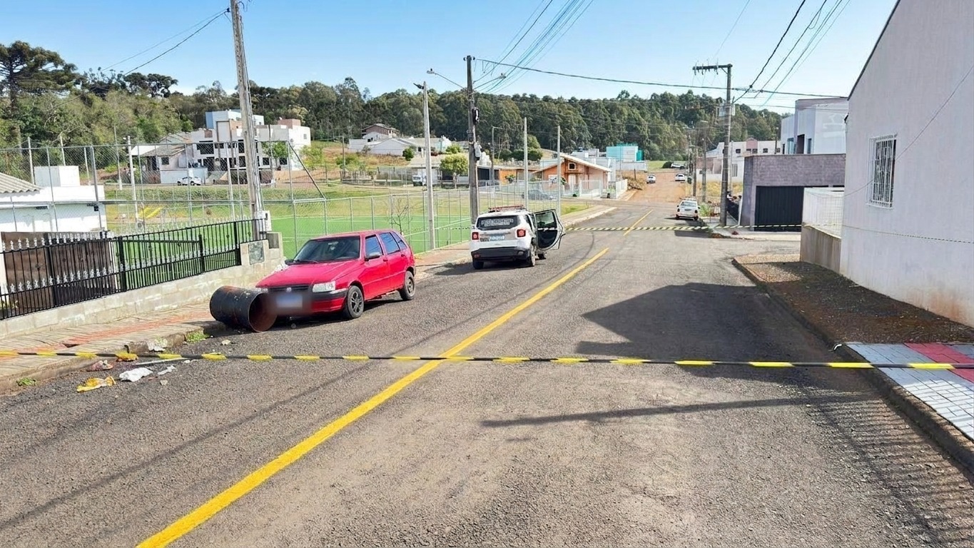 Confusão entre homem, quatro mulheres e adolescente termina com uma morte em Xaxim