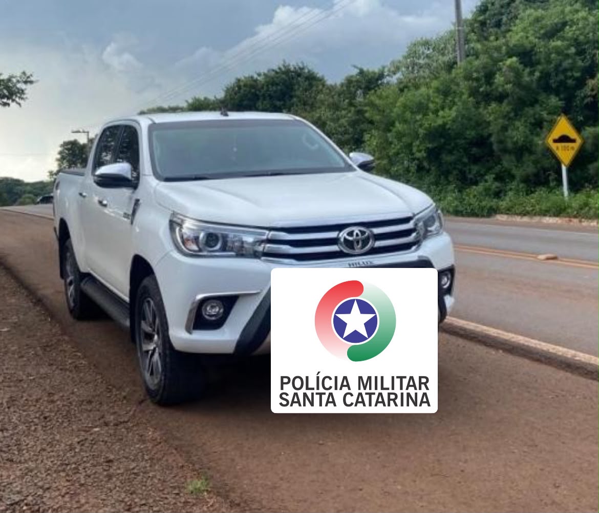 Hilux é recuperada antes mesmo do registro de furto