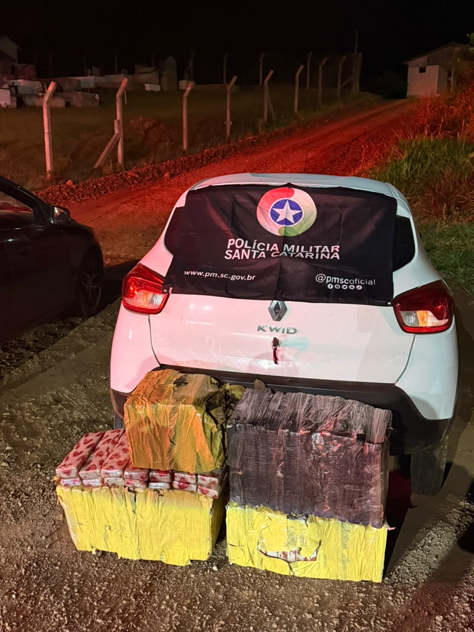 Três jovens são presos com 149 quilos de maconha em Romelândia