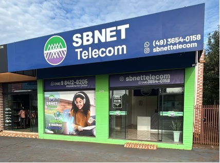 SBNet Telecom muda de endereço em Campo Erê