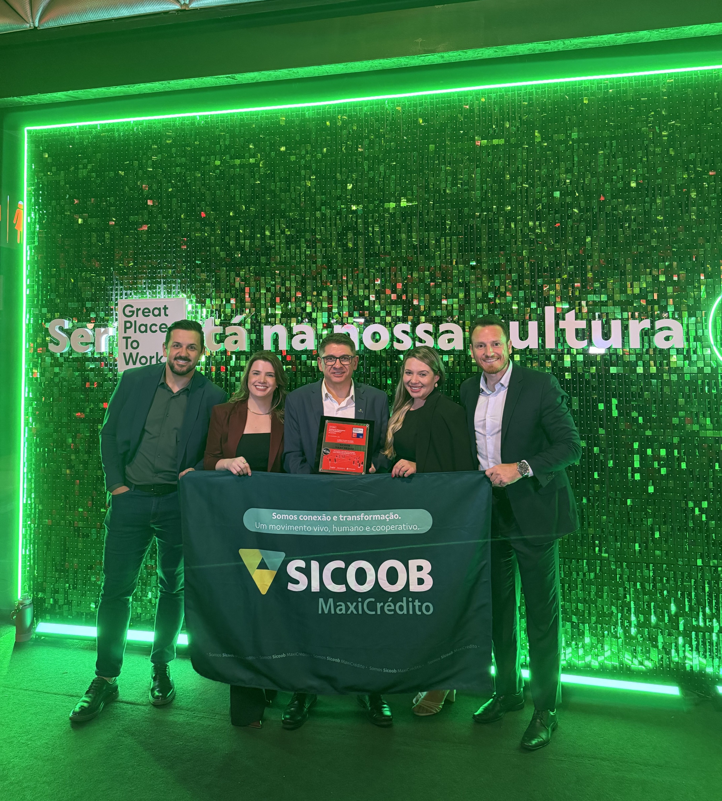 Sicoob MaxiCrédito entre as 70 melhores empresas para se trabalhar no Brasil